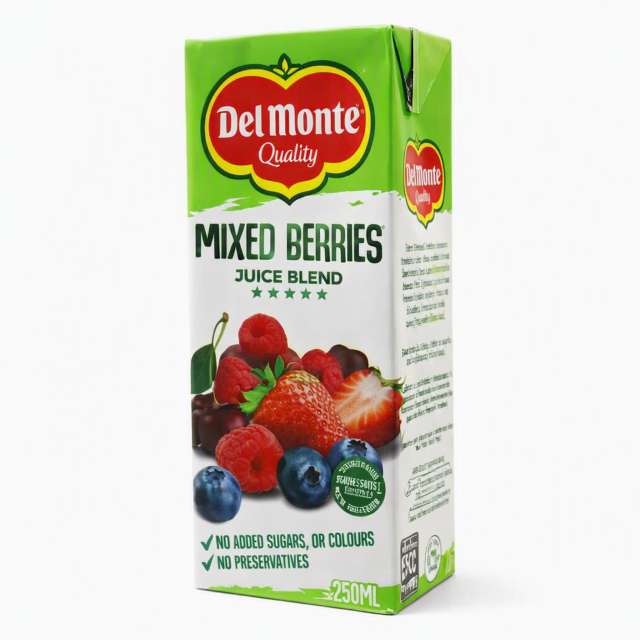 Del Monte Juice Blend Mixed Berry 250ml